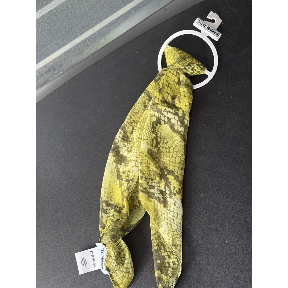Steve Madden Snake Print Light Weight Scarf S/M